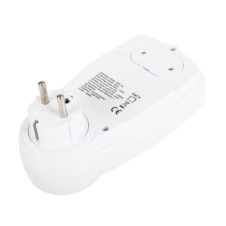  Digitálny merač spotreby s LCD displejom (wattmeter)