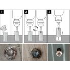 Vyťahovač zalomených skrutiek 4ks