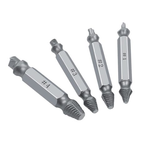 Vyťahovač zalomených skrutiek 4ks