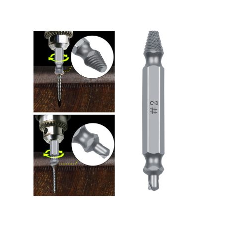 Vyťahovač zalomených skrutiek 4ks