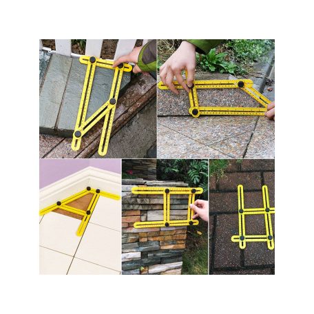 Multifunkčný nastaviteľný uhlomer