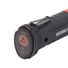 Magnetická dielenská baterka so sklopnou rukoväťou