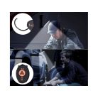 Magnetická dielenská baterka so sklopnou rukoväťou