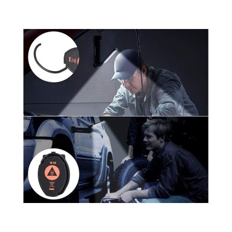 Magnetická dielenská baterka so sklopnou rukoväťou