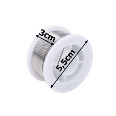 Cín na spájkovanie 1mm, 80g