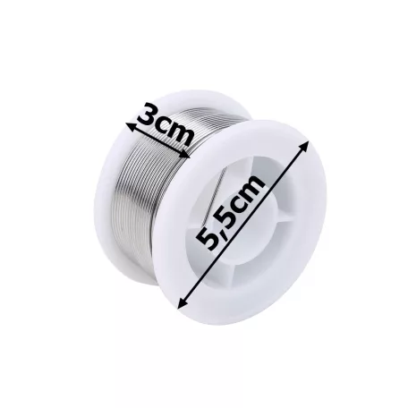 Cín na spájkovanie 1mm, 80g