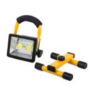 Otočná prenosná dvojitá LED lampa na batérie s vysokým jasom - 50 W