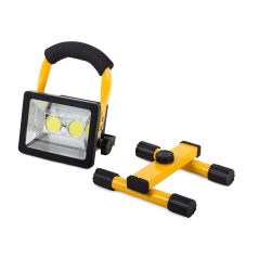   Otočná prenosná dvojitá LED lampa na batérie s vysokým jasom - 50 W