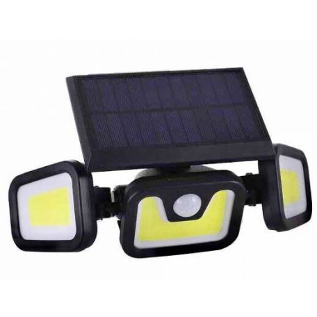 Solárna lampa so 100 COB LED, pohybovým senzorom a diaľkovým ovládaním