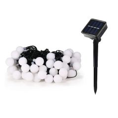 Viacfarebná solárná svetelná girlanda 20 LED