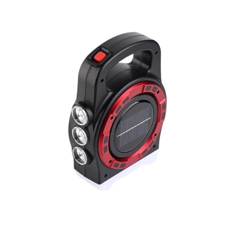 Solárna baterka 3 v 1, LED powerbanka a reflektor