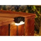 Záhradné solárne lampy so senzorom súmraku 4ks