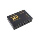 Rozbočovač HDMI, 3-kanálový, 4K Ultra HD, diaľkové ovládanie