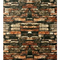Tehlový 3D nástenný panel Cordoba (70x77cm) - samolepiaci