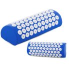 Akupresúrny masážny vankúš na zmiernenie bolesti a stresu v modrej farbe - 38 cm