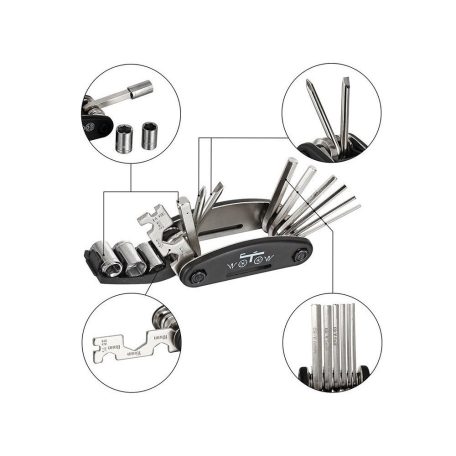 Sada kľúčov na bicykel 16 v 1