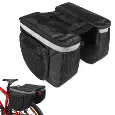 Veľký dvojitý nosič batožiny na bicykel