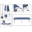 Skladacia kempingová posteľ s prenosnou taškou