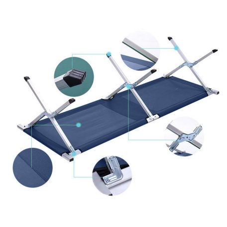 Skladacia kempingová posteľ s prenosnou taškou