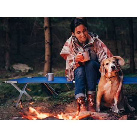 Skladacia kempingová posteľ s prenosnou taškou