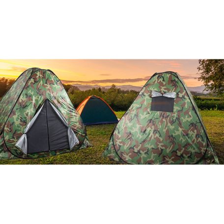Kempingový stan pre 4 osoby so sieťkou proti komárom a muchám a taškou na prenášanie