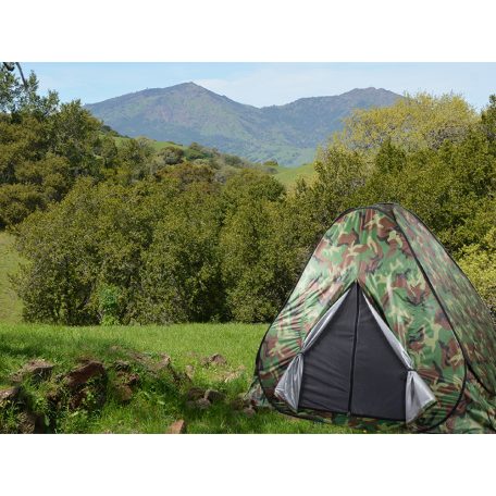 Kempingový stan pre 4 osoby so sieťkou proti komárom a muchám a taškou na prenášanie