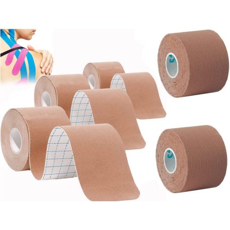 Tejpovacia páska v hnedej farbe 5 m