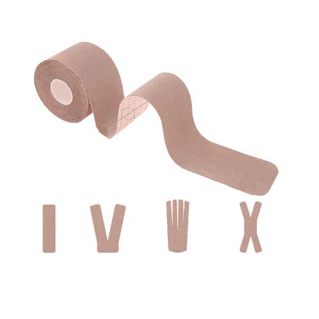 Tejpovacia páska v hnedej farbe 5 m