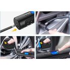 Akumulátorová pumpa do auta, motorky a bicyklov na batérie s LCD displejom - 10 bar
