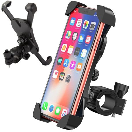 Nastaviteľný držiak telefónu na bicykel a riadidlá