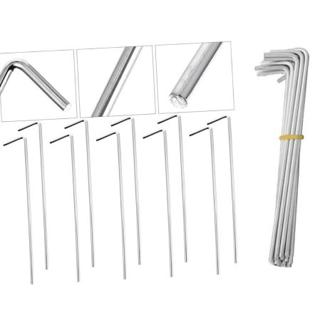 10-dielna súprava na upevnenie stanu