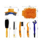 Sada na čistenie a údržbu bicykla 7v1