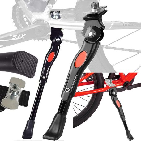 Univerzálna, nastaviteľná noha na bicykel
