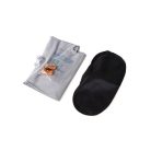 Nafukovací cestovný vankúš, vankúš na krk s maskou na spanie a špunty do uší