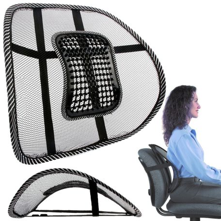Podporné operadlo s masážnou funkciou pre každé sedadlo
