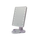 Veľké kozmetické zrkadlo so 16 LED svetlami - biele