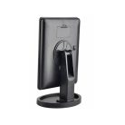 Veľké kozmetické zrkadlo so 16 LED svetlami - čierne