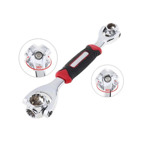  Univerzálny multifunkčný kľúč 48 v 1, o 360 stupňov otáčavý