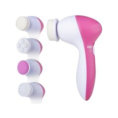   Elektrický masážny prístroj 5 v 1, kefka na čistenie pleti