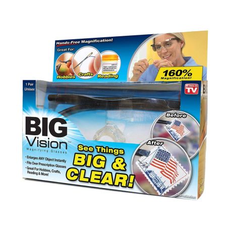 Zväčšovacie okuliare +160%