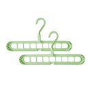 Organizér ramienok v zelenej farbe - 2 ks