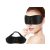 3D maska na spanie v čiernej farbe na pokojný spánok