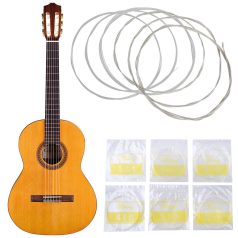 Sada 6 kvalitných nylonových strún pre klasickú gitaru