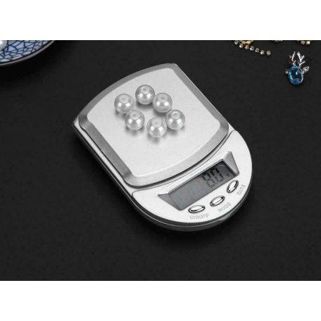 Vrecková klenotnícka váha 500g/0,1g presná