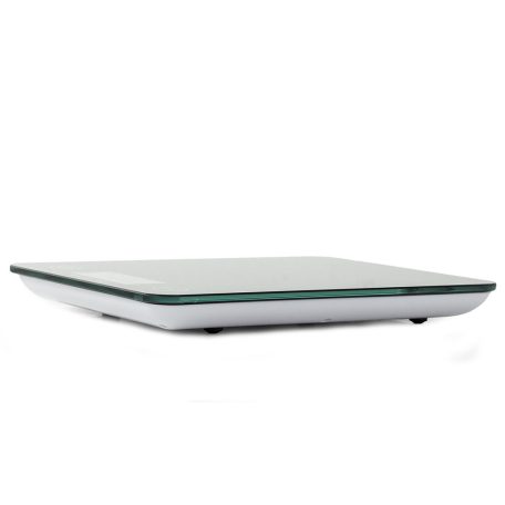 Digitálna kuchynská váha s LCD displejom a povrchom z tvrdeného čierneho skla - do 5 kg