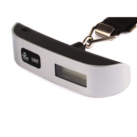 Elektronická váha na batožinu s LCD displejom - 50 kg