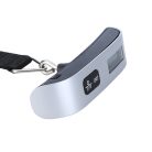 Elektronická váha na batožinu s LCD displejom - 50 kg