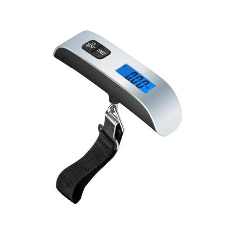 Elektronická váha na batožinu s LCD displejom - 50 kg