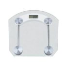 Digitálna kúpeľňová váha s LCD displejom a povrchom z tvrdeného skla - použiteľná do 180 kg