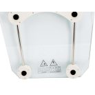 Digitálna kúpeľňová váha s LCD displejom a povrchom z tvrdeného skla - použiteľná do 180 kg